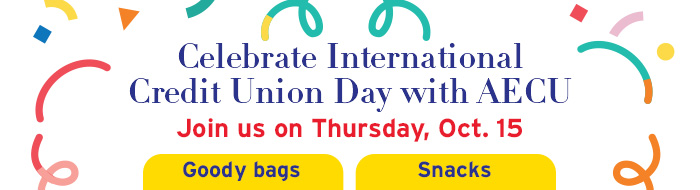 Celebrate International Credit Union Day with AECU