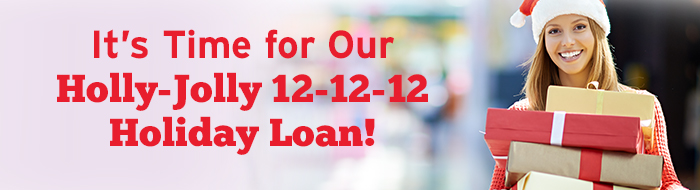 AECU It's Time for Our Holly-Jolly Holiday Loan